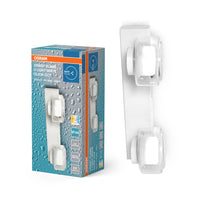 OSRAM ORBIS Fiamma Applique da bagno 11W Click CCT IP44 bianco
