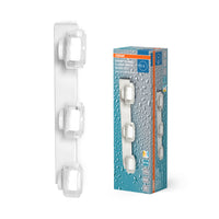 OSRAM ORBIS Fiamma Applique da bagno 16.5W Click CCT IP44 bianco