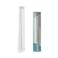 OSRAM ORBIS Tube Badezimmer Spiegel-/Wandleuchte Blasen-Glas  12W 60cm weiß