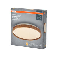 OSRAM ORBIS Alison lampada da soffitto 24W dimmerabile Click-DIM 395mm decorazione in legno