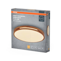 OSRAM ORBIS Woodburry Deckenleuchte dimmbar Click-DIM 24W 390mm Holz