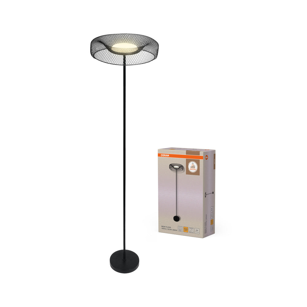 OSRAM DECOR Mesh Tischleuchte 18.5W Schwarz