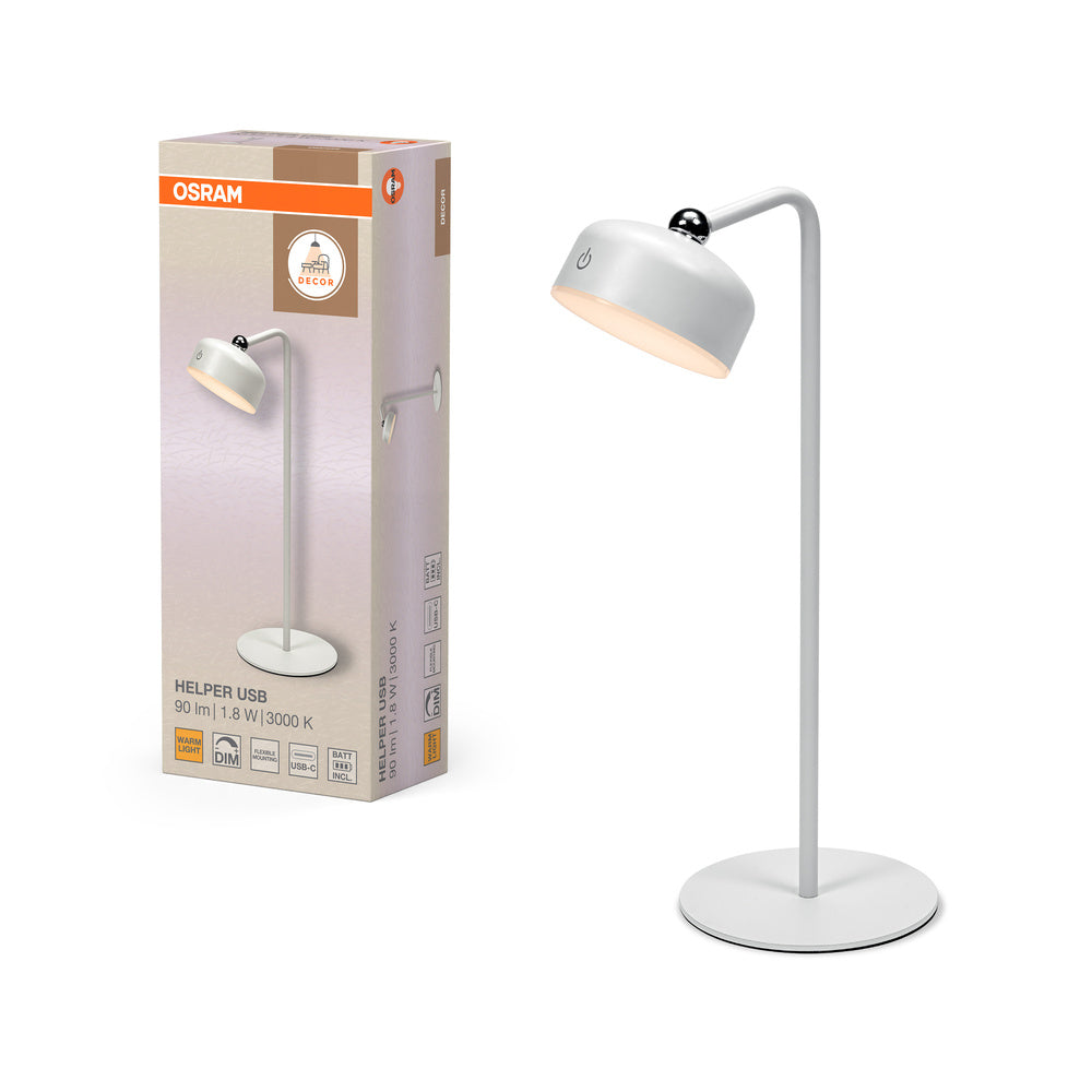 OSRAM DECOR HELPER GADGET Batteriebetriebene USB Leuchte Weiß