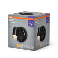 OSRAM NIGHTLUX CYLINDER Dimmerabile Ricaricabile USB Lampada Nera