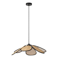 OSRAM DECOR Rattan Daisy Pendelleuchte E27 Braun