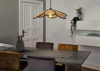 OSRAM DECOR Rattan Daisy Pendelleuchte E27 Braun