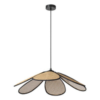OSRAM DECOR Rattan Daisy Pendelleuchte E27 Braun