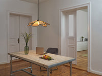 OSRAM DECOR Rattan Daisy Pendelleuchte E27 Braun