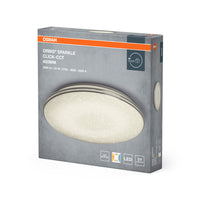 OSRAM ORBIS® Plafoniera Sparkle Click-CCT 400mm 24W, 2000 lm, 2700…6500 K, Bianco Regolabile