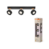 OSRAM DECOR SPOT PLUTO lampada da soffitto, 14,4W, 960lm, nero