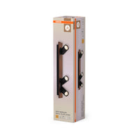 OSRAM DECOR SPOT MERCURY lampada da soffitto, 3 x 3,4W, effetto legno nero
