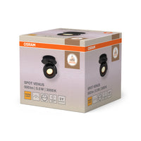 OSRAM DECOR SPOT VENUS Applique, 5,5W, 210lm, nero