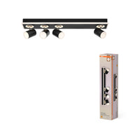 OSRAM DECOR SPOT MARS lampada da soffitto, 58,5W, 1.800lm, nero