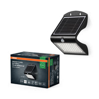 OSRAM ENDURA Faro a LED con sensore solare, nero, 4W, 500lm