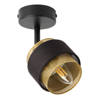 OSRAM DECOR Spot Hornet lampada da soffitto 1X2.8W, E14, 250lm, 2700K, nero