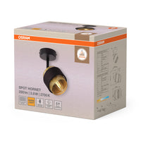 OSRAM DECOR Spot Hornet lampada da soffitto 1X2.8W, E14, 250lm, 2700K, nero
