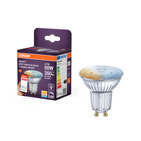 OSRAM Zigbee SMART+ SPOT TW, lampadina LED retrofit riflettore, temperatura colore regolabile, PAR16, GU10