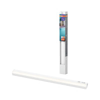 OSRAM LINEAR LED MOBILE RETROILLUMINAZIONE USB 45cm Lampada da sotto mobile a batteria ricaricabile Sensore 1W / 4000K Bianco freddo