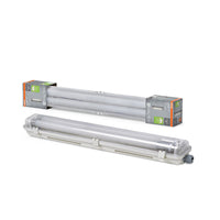 OSRAM SUBMARINE Feuchtraumleuchte PCR 60 2 X 7W 840 G13 T8, 1600 lm, 4000 K, Kaltweiß