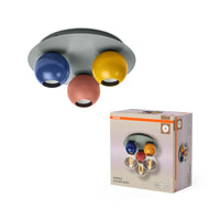 OSRAM DECOR Lampada da soffitto Bubble, 3 fiamme, E27, Multicolore
