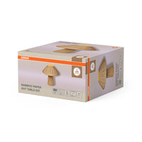 OSRAM DECOR Capanna di Carta di Bambù Lampada da Tavolo 1xE27 Marrone