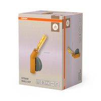 OSRAM DECOR Lampada da parete in paglia, E27, Multicolore