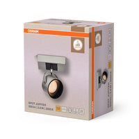 OSRAM DECOR SPOT JUPITER lampada da parete, 5,8W, 185lm, argento