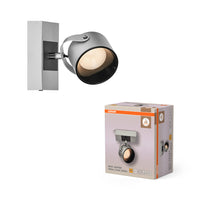 OSRAM DECOR SPOT JUPITER lampada da parete, 5,8W, 185lm, argento