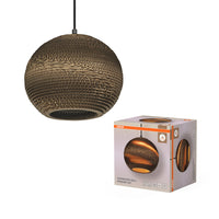 OSRAM DECOR Lampada a sospensione Decor Palla di cartone marrone, E27