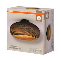 OSRAM DECOR Lampada da soffitto Decor Cardboard Drop marrone, E27