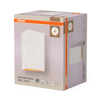 OSRAM DECOR Origami Cigno Applique da parete 2xG9 Bianco