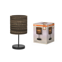 OSRAM DECOR Lampada da tavolo Decor Cartone Cilindro marrone, 200 mm