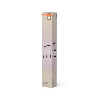 OSRAM DECOR Lampada a sospensione a tamburo LED nera, 3 fiamme, GU10