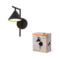 OSRAM DECOR Fuji Applique da parete 5W 930 Nero