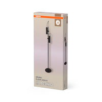 OSRAM DECOR Lampada da terra a tamburo 2xGU10 Nero