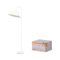 OSRAM DECOR Lampada da terra Decor Lotus Leaf bianco, E27, dimmerabile