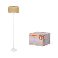 OSRAM DECOR Lampada da terra in carta Bale 1xE27 beige