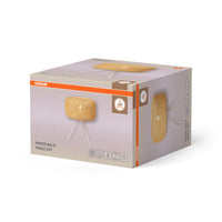 OSRAM DECOR Lampada da tavolo in carta a balla 1xE27 Beige