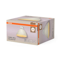 OSRAM DECOR Lampada da soffitto Decor Campana Camel bianca, E27, 375 mm