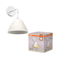 OSRAM DECOR Applique Decor Campana Camel bianca, E14, 220 mm