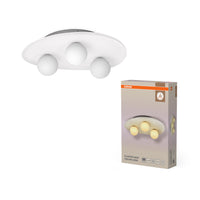OSRAM DECOR Plafoniera Nido di Gesso 3xG9 Bianco