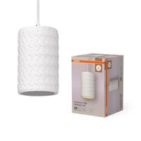 OSRAM DECOR Tubo in gesso lampada a sospensione, E27, 140 mm