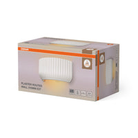 OSRAM DECOR Plaster Routes Applique da parete Up 310 1xE27 Bianco