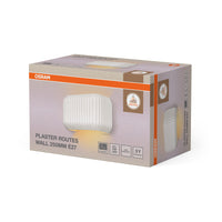 OSRAM DECOR Plaster Routes Applique da parete 250 1xE27 Bianco