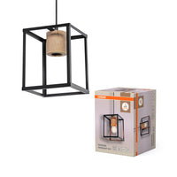 OSRAM DECOR Nairobi lampada a sospensione, nero, attacco E27