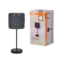 OSRAM DECOR Lampada da tavolo Decor Felt Weaving Stand grigio, E14