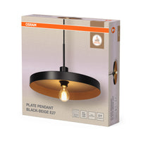 OSRAM DECOR Lampada a sospensione a piastra E27 lampada a sospensione beige