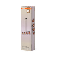 OSRAM DECOR Lampada a sospensione in argilla per finestre LN 4xE27 Marrone