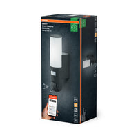 OSRAM Wifi SMART+ WALL CAMERA CONTROL Gartenleuchte mit HD Kamera Sensor 16W / 3000K Warmweiß