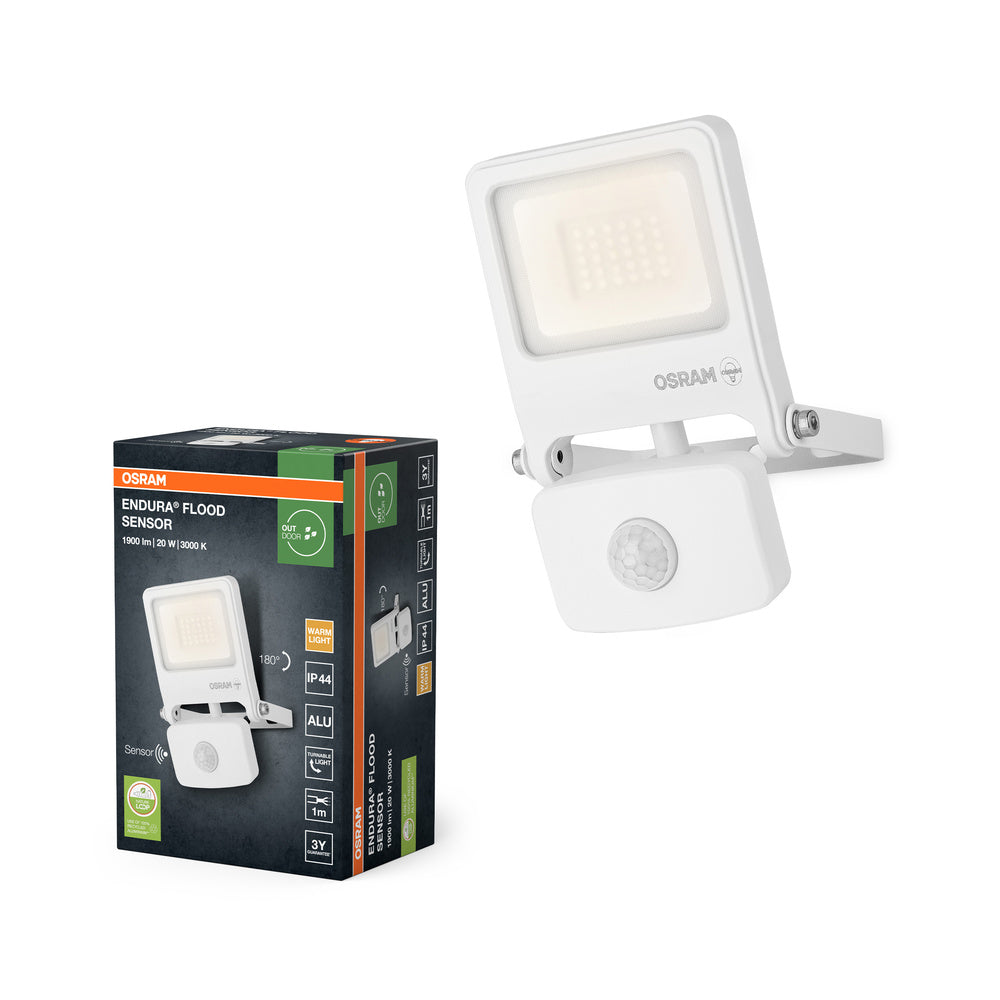 OSRAM ENDURA® LED Strahler mit Sensor 20W / 4000K Kaltweiß